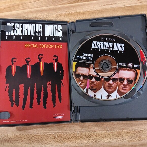 Reservoir Dogs 1992 DVD 2 Disc Wide & Full Screen Tarantino Madsen Keitel VTG - Picture 5 of 6